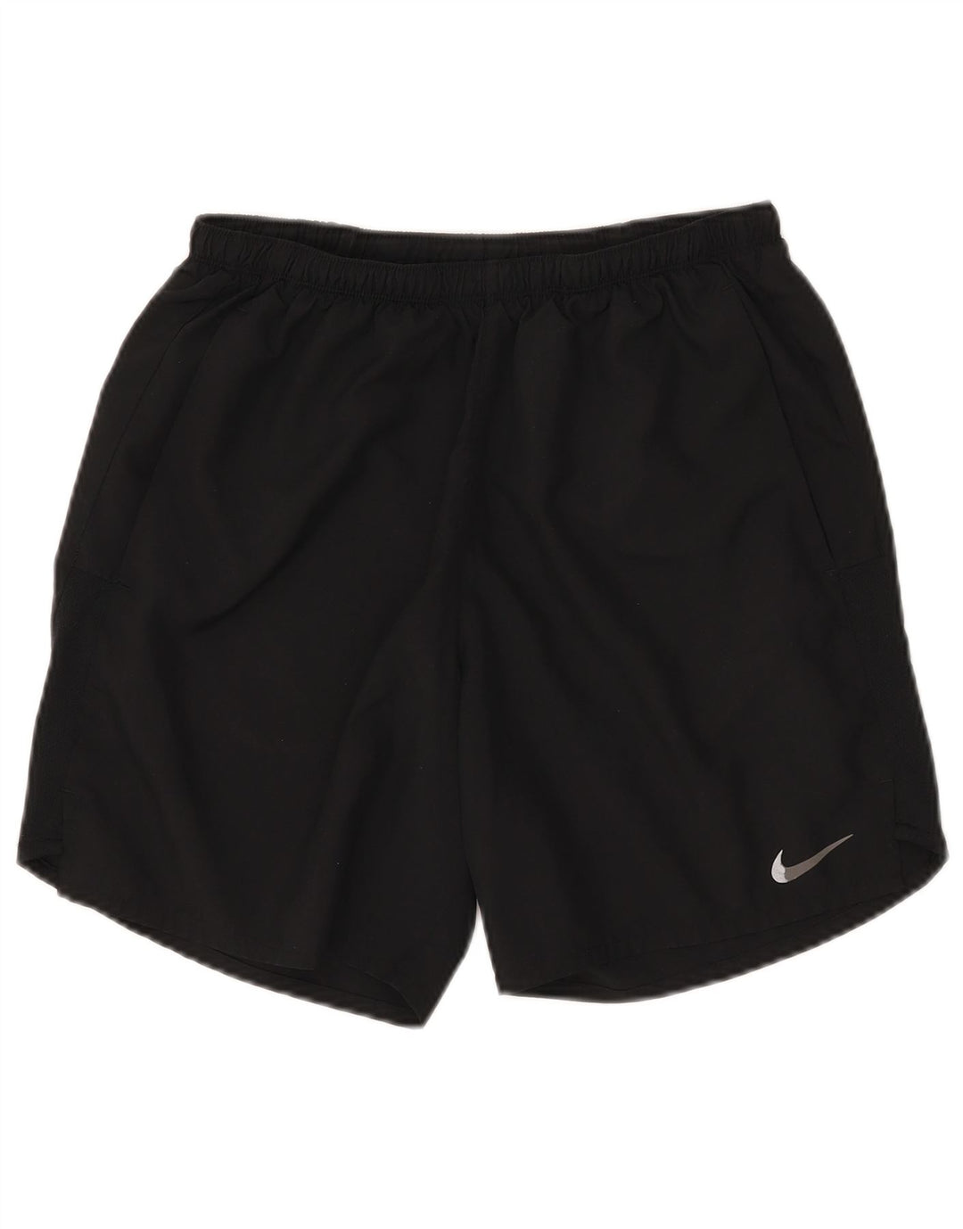 Pantaloncini sportivi da donna NIKE UK 12 medio nero poliestere