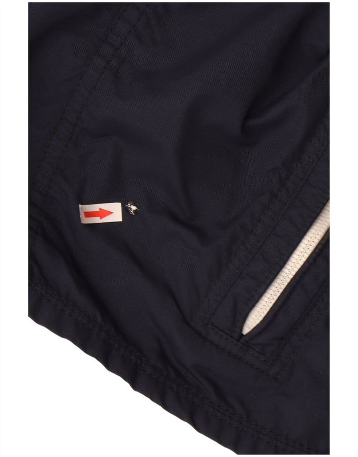 Giubbotto bomber da uomo Abercrombie & Fitch UK 38 nylon blu navy medio