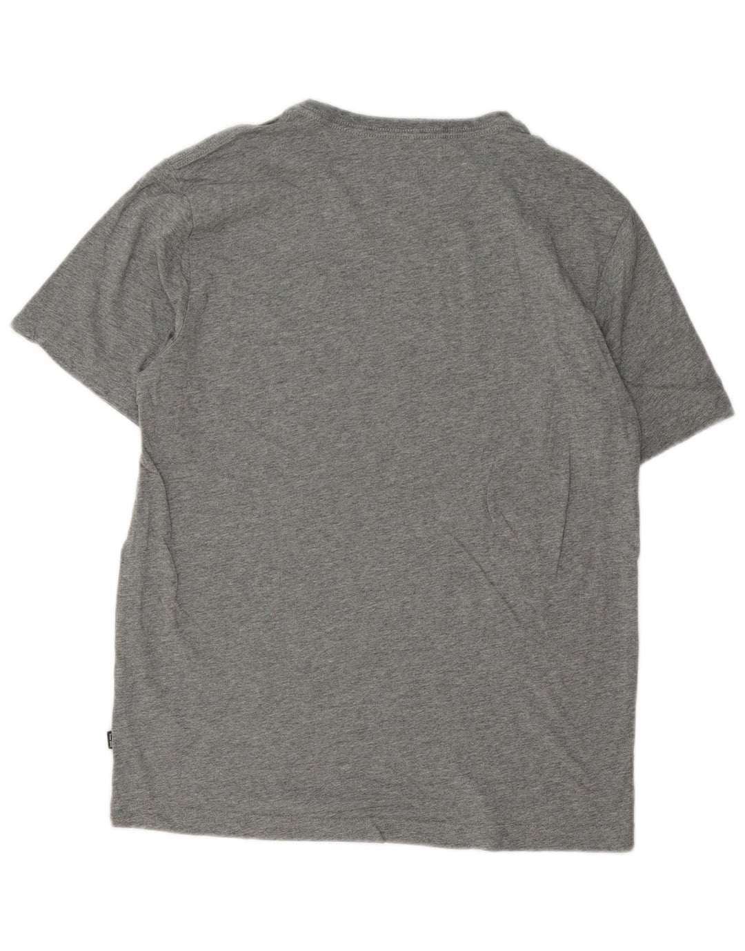 T-shirt da uomo Puma Top in cotone grigio medio
