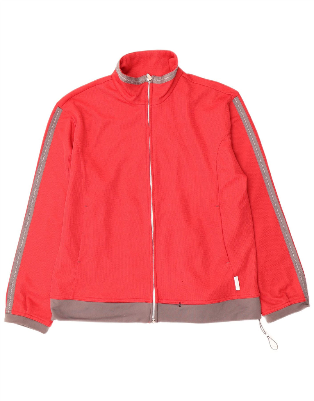 Giacca da tuta oversize da donna Diadora UK 10 Small Red Colourblock