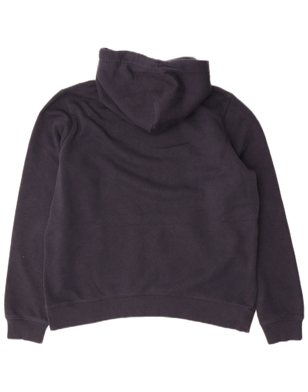 Maglione con cappuccio da donna Jack Wills UK 16 grande cotone blu navy