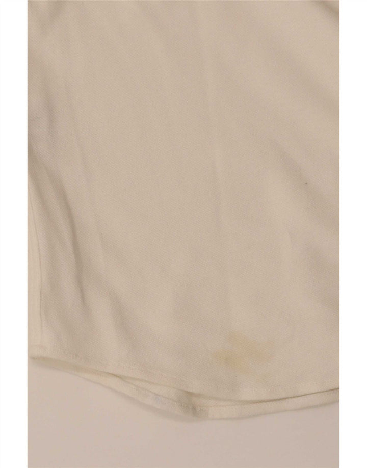 Polo da uomo Fred Perry in cotone bianco medio