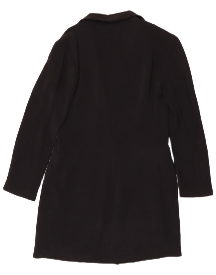 Cappotto doppiopetto da donna Massimo Dutti EU 38 piccolo blu navy