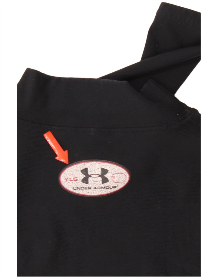 Maglia a maniche lunghe per ragazze Under Armour 11-12 anni grande nera
