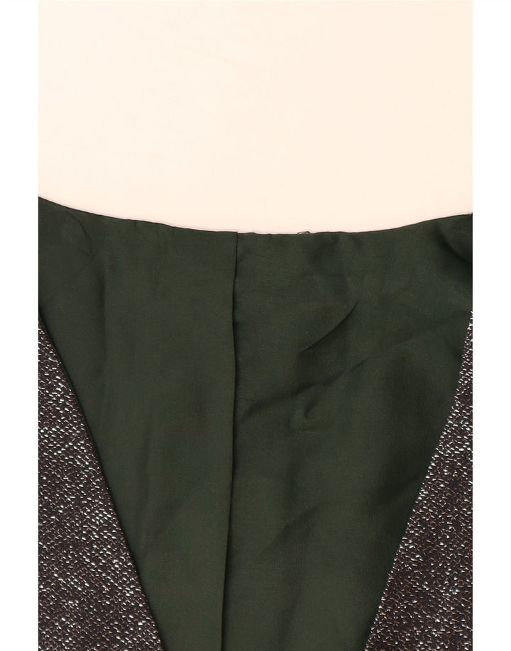 Gilet da donna VINTAGE UK 12 Grigio medio chiazzato