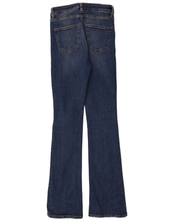 Jeans svasati slim da donna Marks & Spencer UK 8 piccoli W26 L34 cotone blu