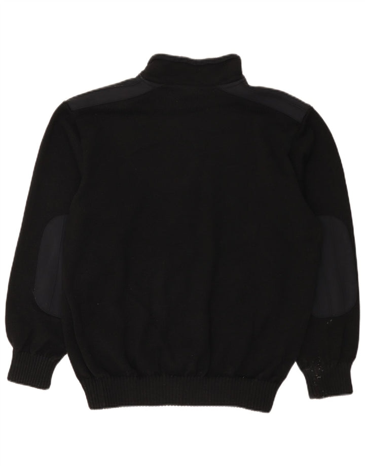 Maglione cardigan da uomo Paul & Shark medio nero