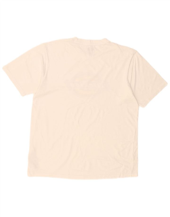 Dickies T-shirt grafica da uomo grande in cotone bianco