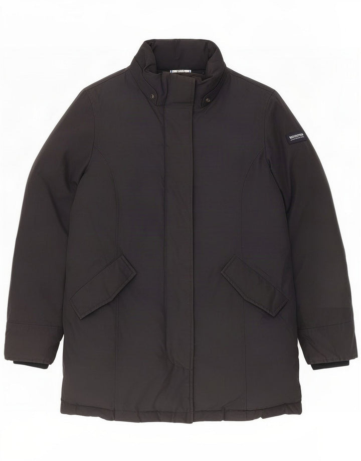 Cappotto imbottito per ragazzi Woolrich 11-12 anni Cotone nero