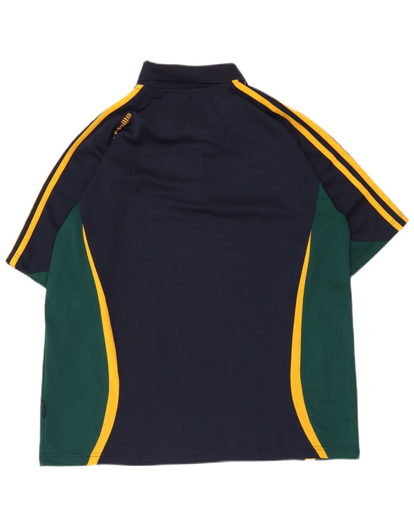 Polo da uomo O'Neills XL in poliestere color block blu navy