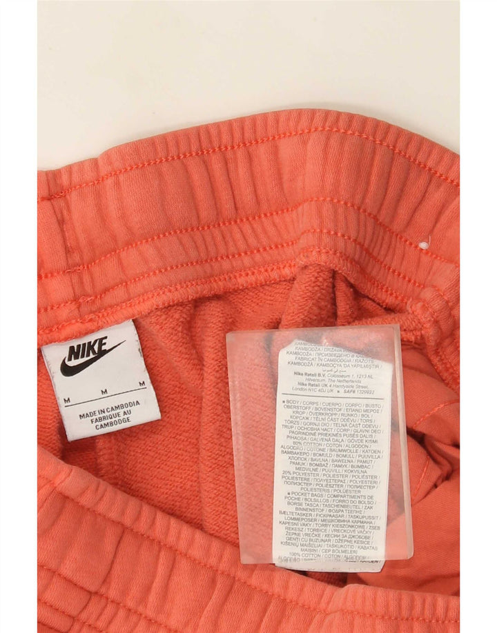 Pantaloni da tuta con grafica Nike da uomo, pantaloni da jogging, cotone arancione medio