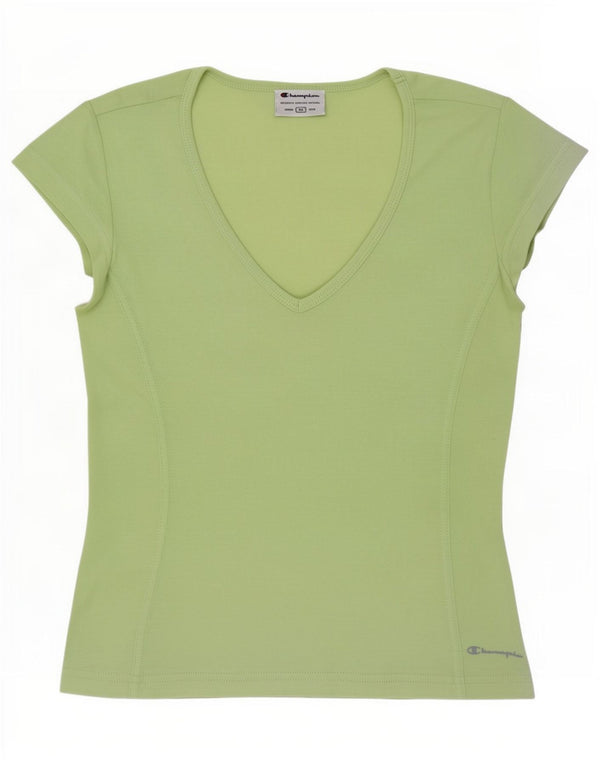 T-shirt da donna Champion Top UK 12 verde medio
