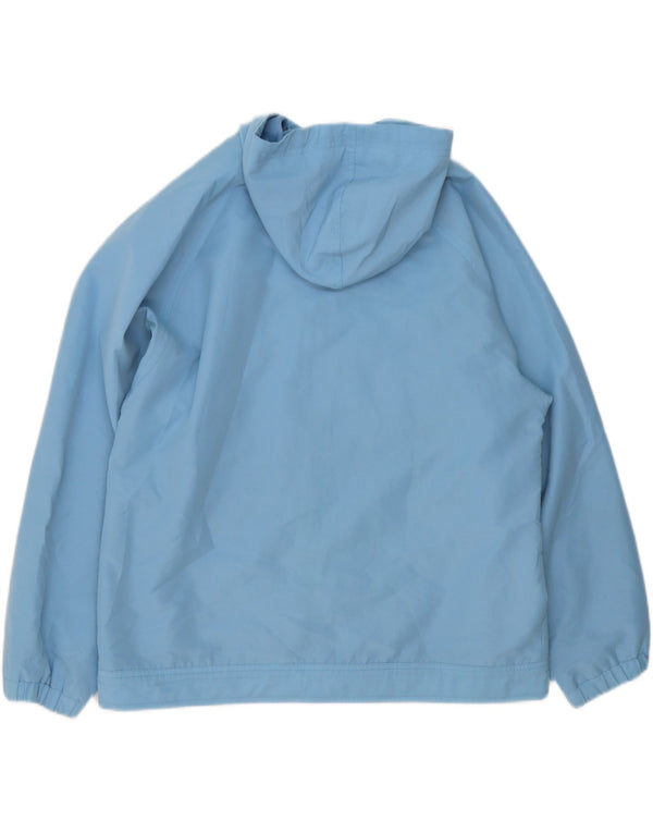 Giacca antipioggia Reebok da donna con vestibilità ampia con cappuccio UK 16 Large Blue Sports