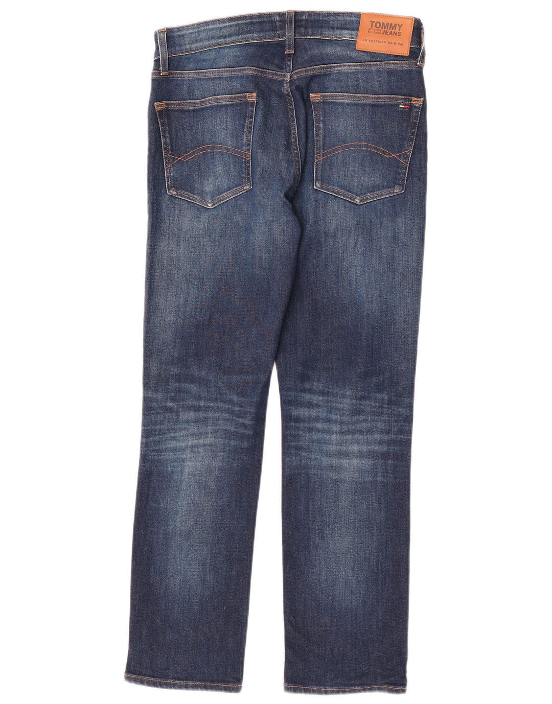Jeans dritti da uomo Tommy Hilfiger W32 L30 cotone blu