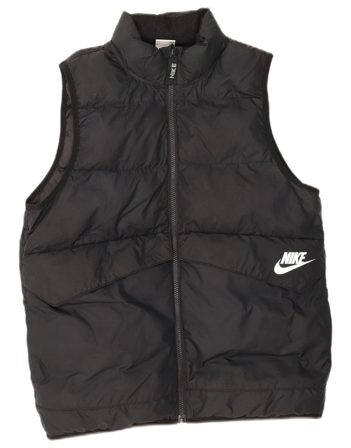 Gilet imbottito Nike da bambino 13-14 anni XL nero poliestere