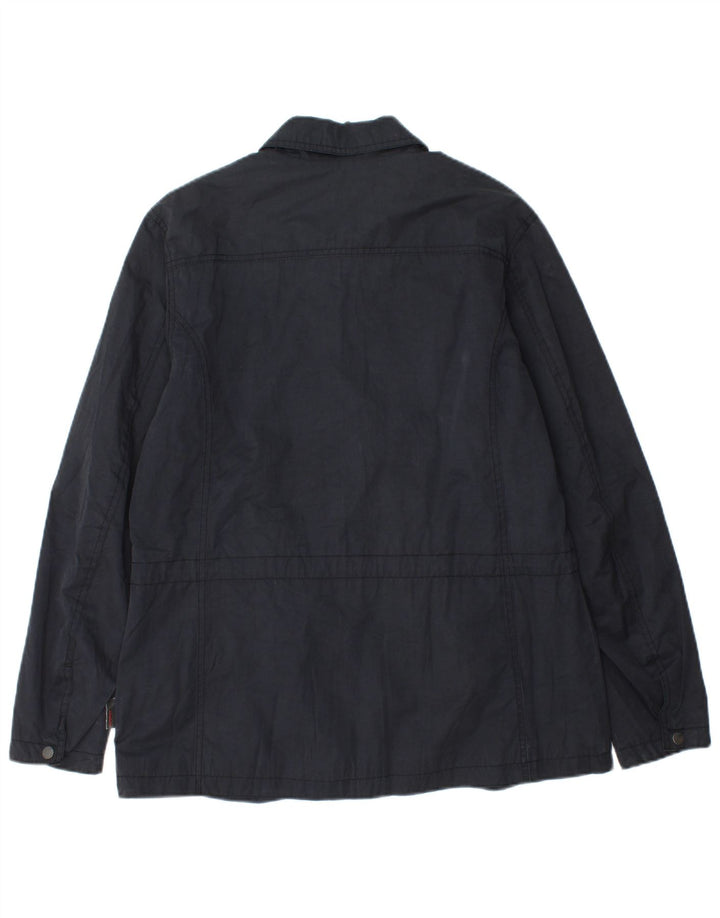 Giacca utility da donna Invicta UK 16 grande cotone blu navy
