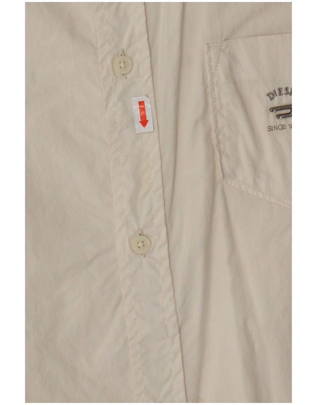 Camicia da ragazzo Diesel 11-12 anni Large bianco sporco