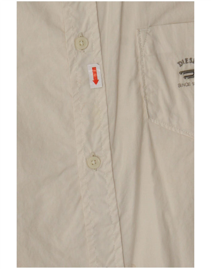 Camicia da ragazzo Diesel 11-12 anni Large bianco sporco