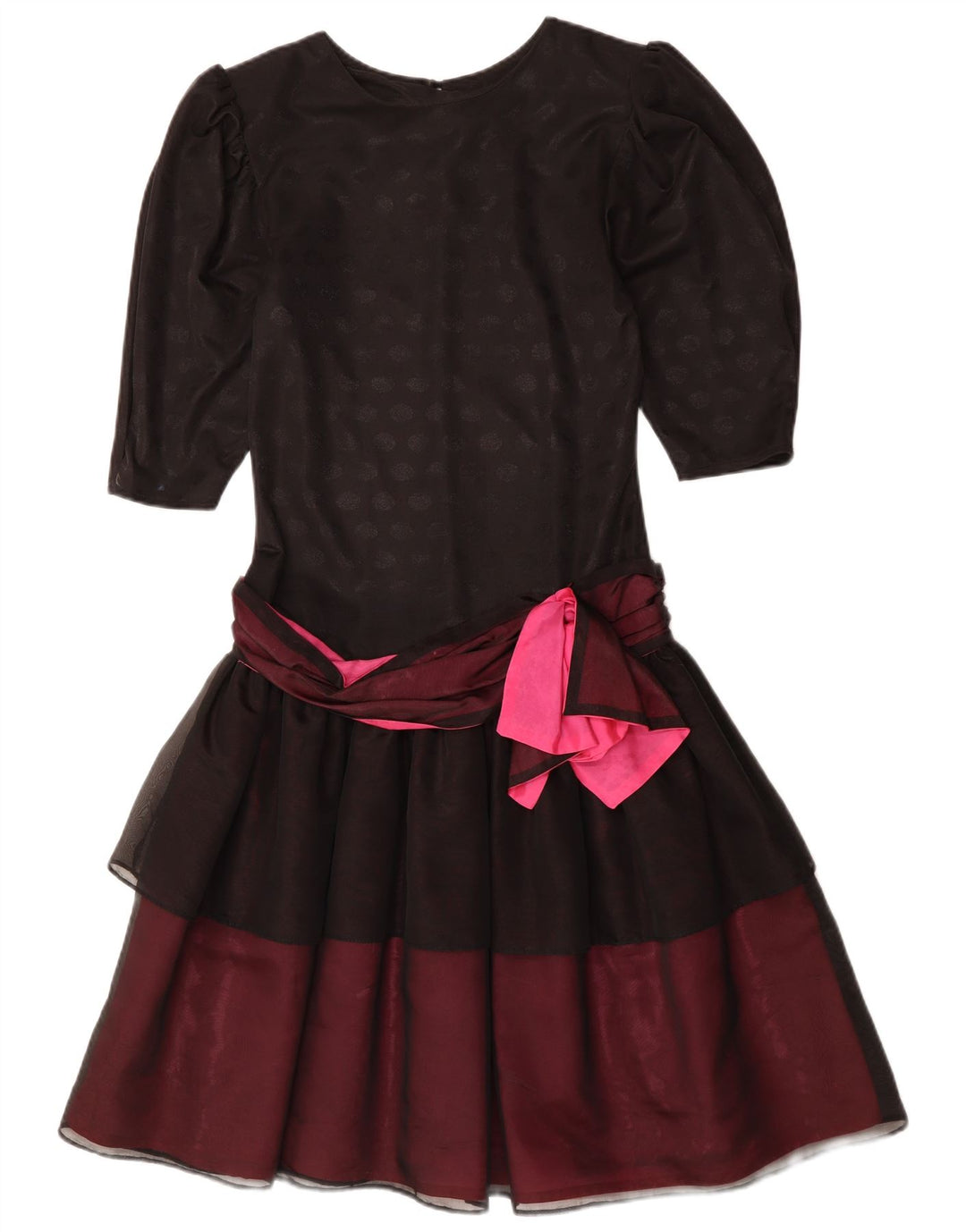 Abito a strati da donna YESSICA EU 36 Piccolo poliestere color block nero