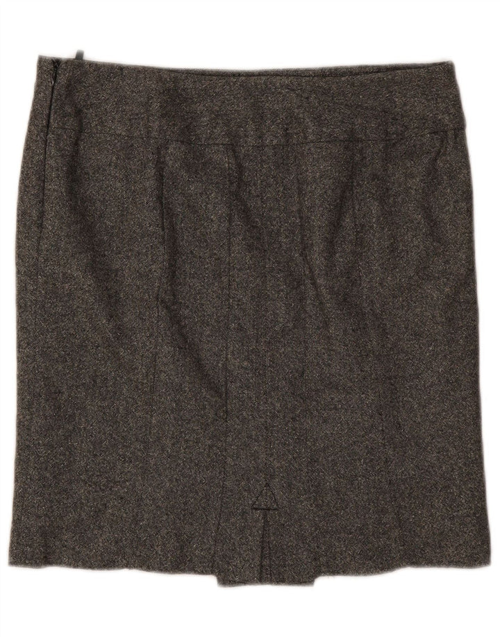 Gonna dritta da donna Benetton W32 grande grigia