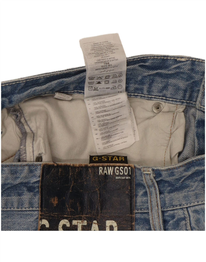Jeans dritti da uomo G-Star W33 L32 cotone blu