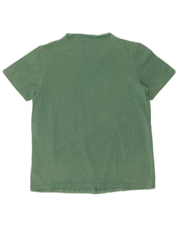 T-shirt grafica da donna Adidas Top UK 14 cotone verde medio