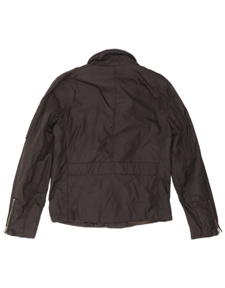 Giacca militare da uomo ALL SAINTS UK 38 Nylon nero medio