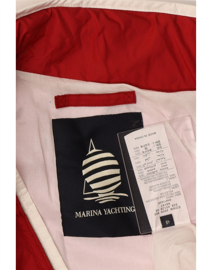 MARINA YACHTING Giacca da donna con cappuccio IT 48 XL Poliestere rosso
