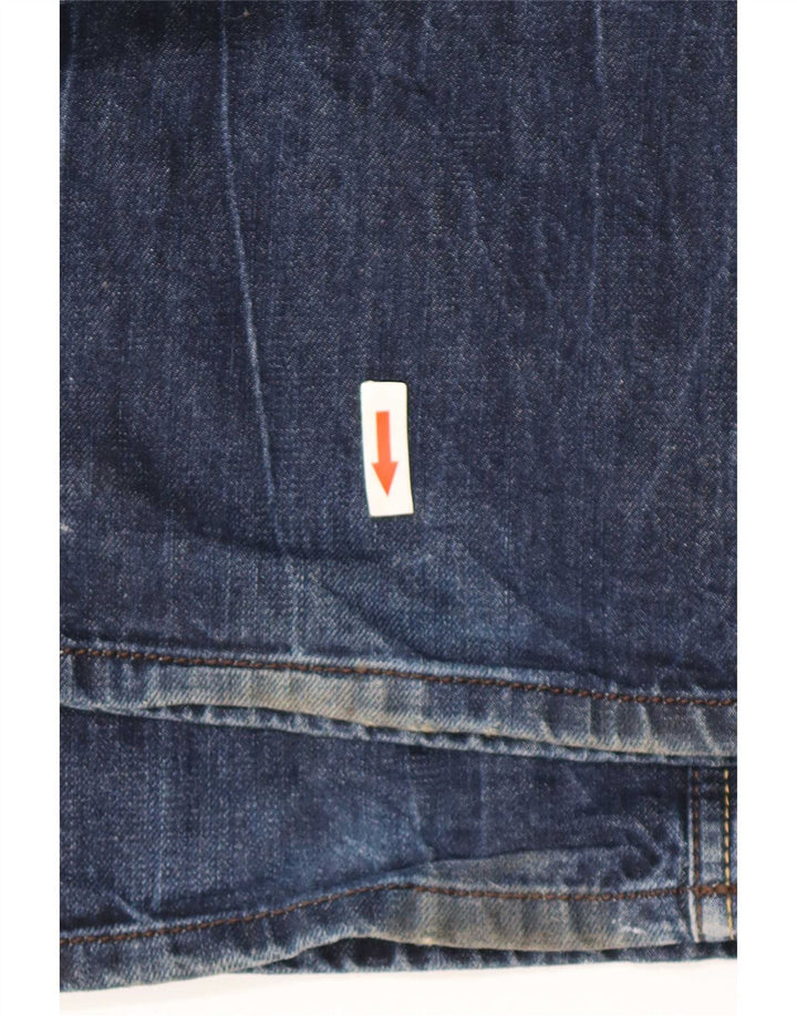 Jeans dritti da uomo Diesel W32 L32 in cotone blu