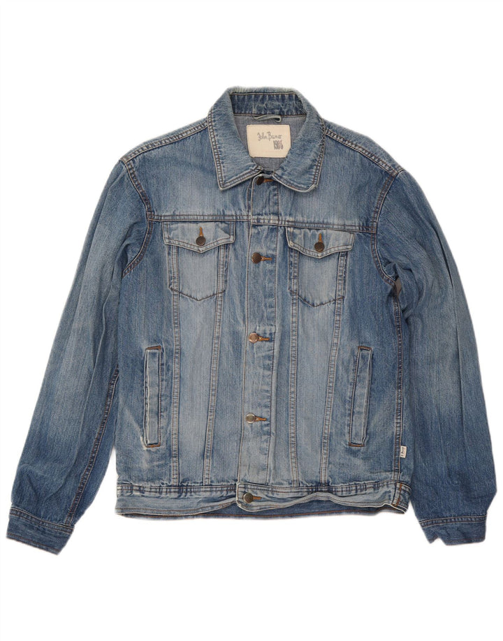 Giacca di jeans da uomo John Baner UK 38 Cotone blu medio