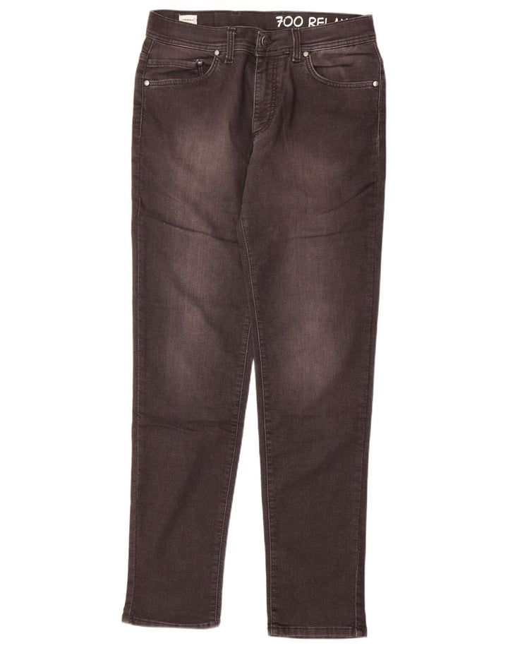 Jeans dritti regolari da uomo Carrera 700 W31 L32 cotone grigio