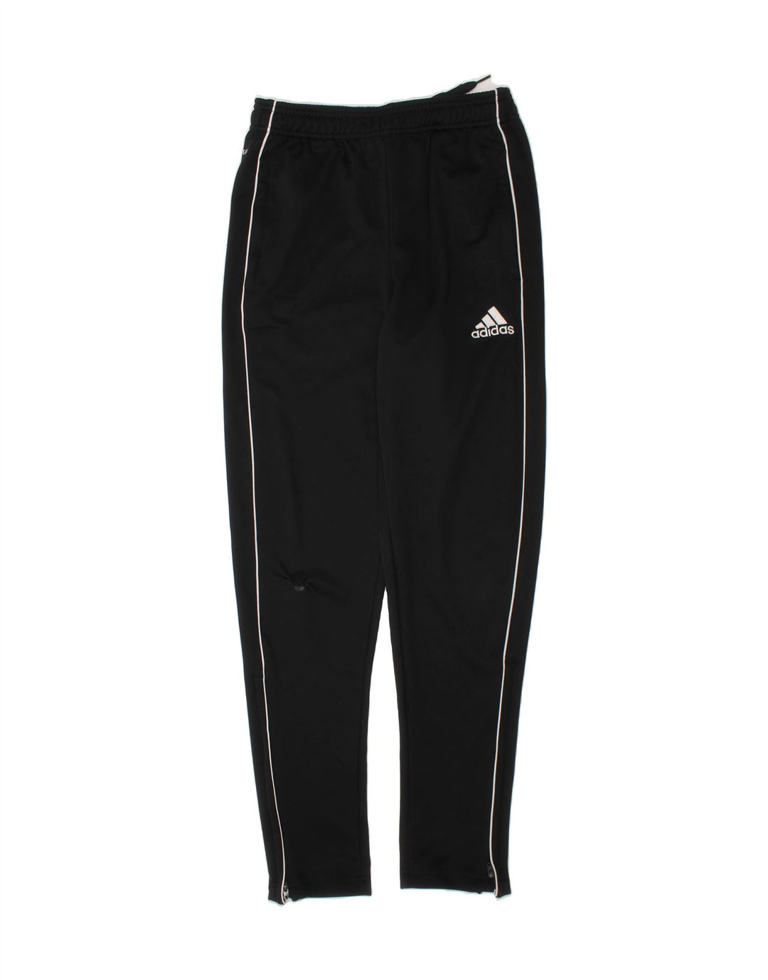 ADIDAS Boys Tracksuit Trousers 13-14 Years  Black Vintage Adidas and Second-Hand Adidas from Messina Hembry 