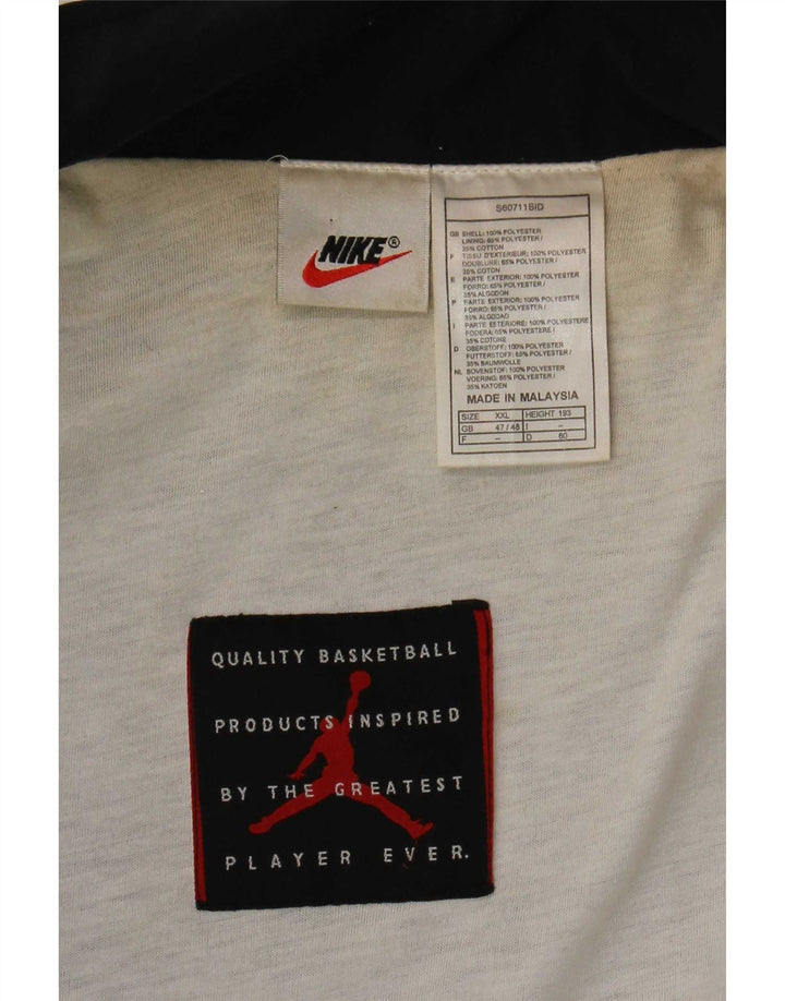 Giubbotto bomber da uomo Nike UK 47/48 2XL Poliestere color block nero