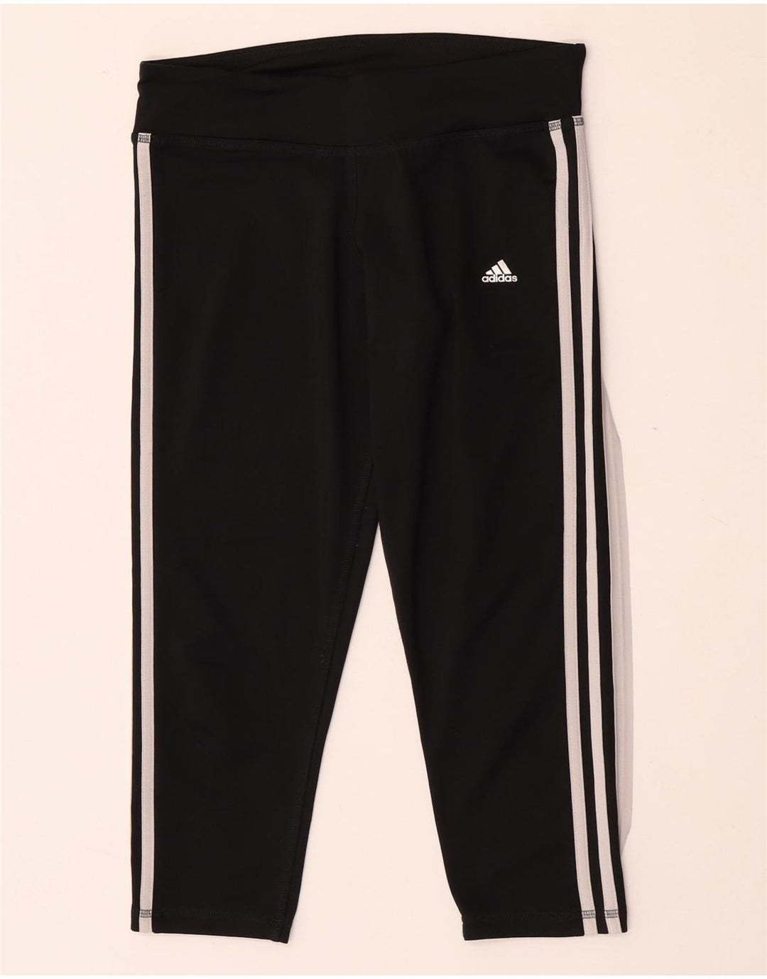 Leggings Adidas Climalite Capri da donna UK 12/14 Poliestere nero medio