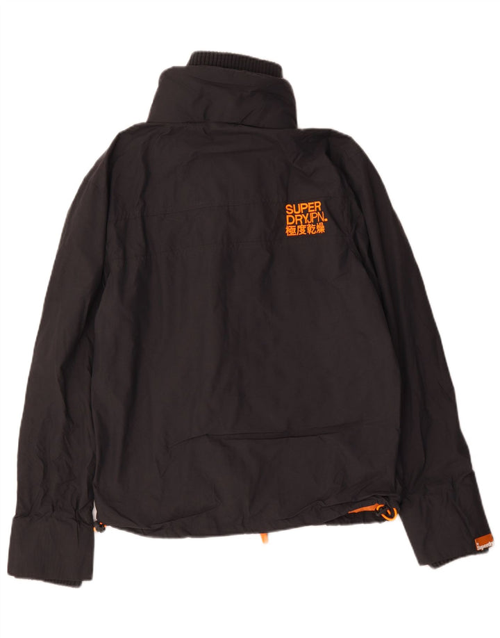 Giubbotto bomber da uomo The Windcheater Superdry UK 36 piccolo poliestere grigio
