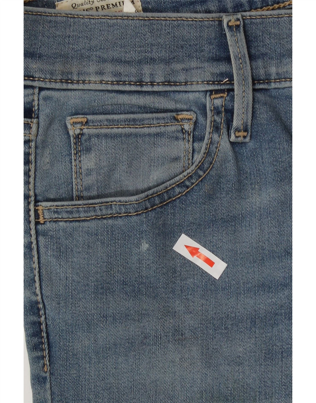 Jeans Levi's 720 Super Skinny da donna W27 L30 Blu