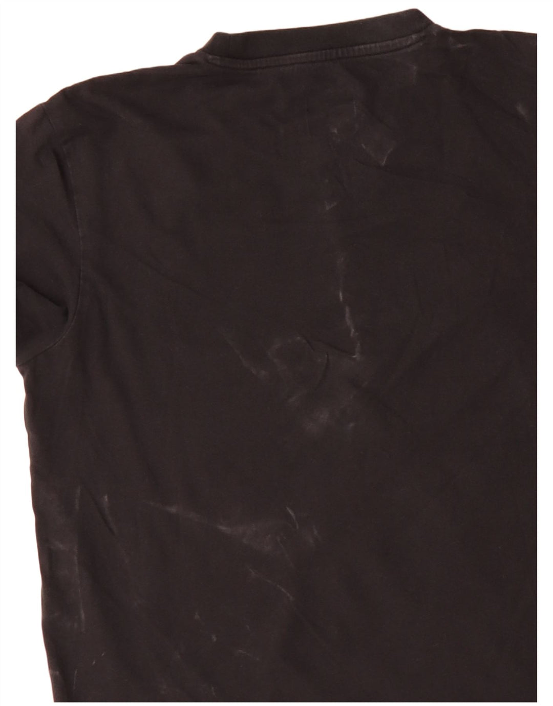 T-shirt grafica da uomo Adidas Top piccola in cotone nero