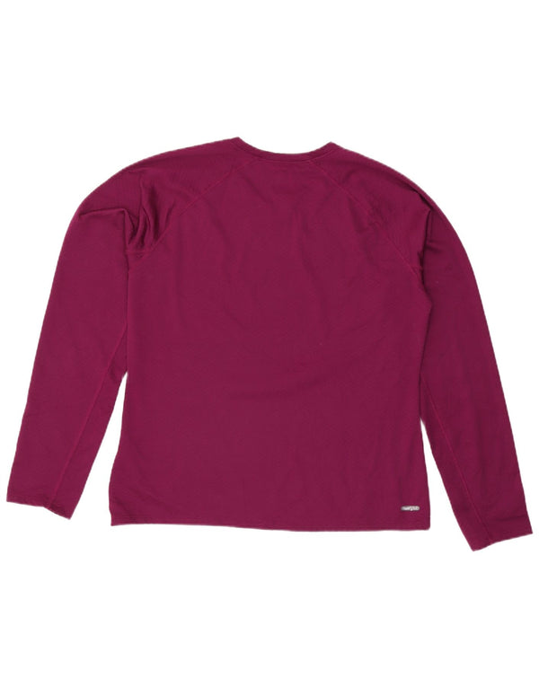 Top manica lunga da donna The North Face UK 18 XL poliestere viola