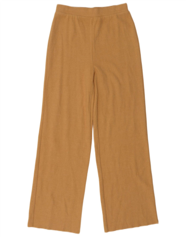 Pantaloni della tuta da donna Zara UK 8 piccoli in cotone beige