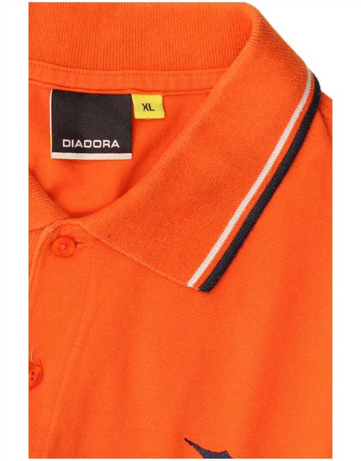Polo DIADORA Uomo XL Arancione