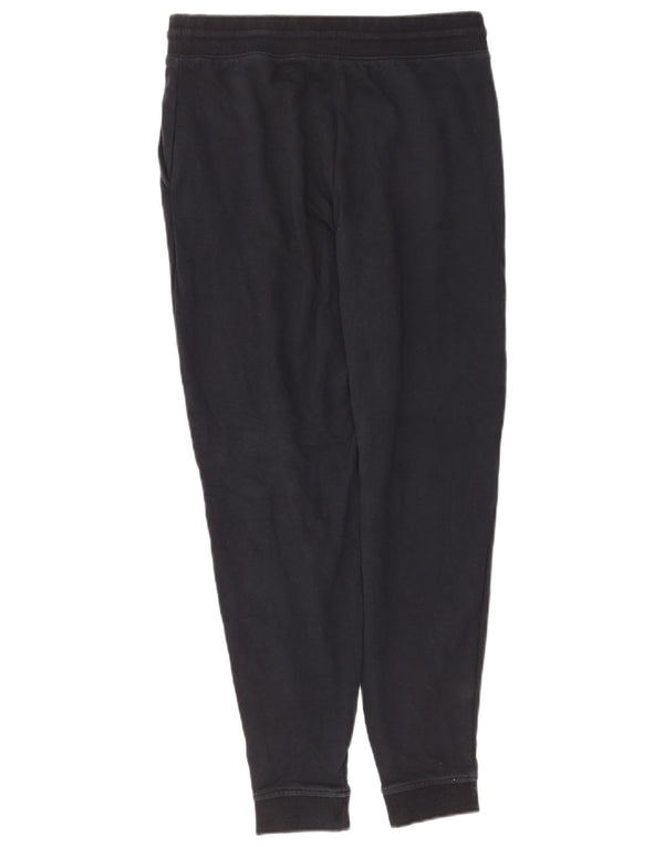 Pantaloni da tuta da donna Marks & Spencer Joggers UK 14 Large Nero Cotone