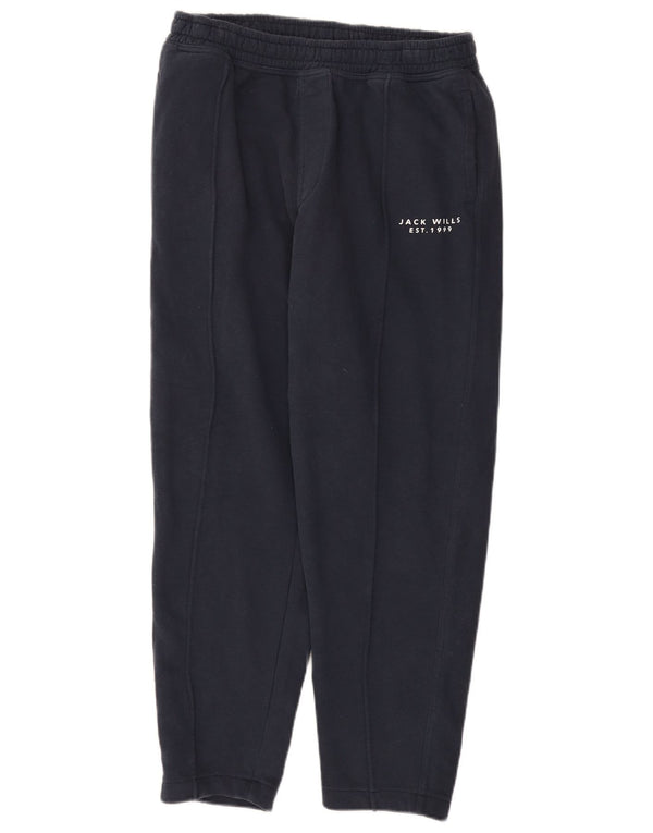 Pantaloni da tuta da uomo Jack Wills grandi in cotone blu navy