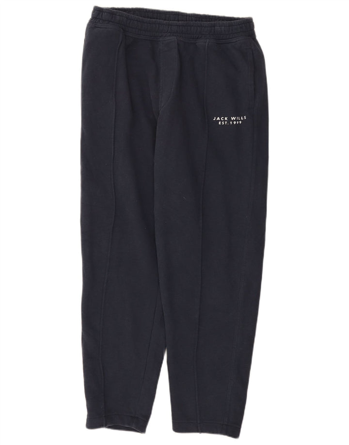 Pantaloni da tuta da uomo Jack Wills grandi in cotone blu navy