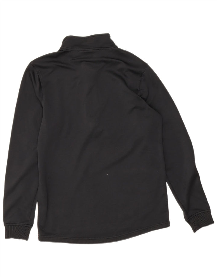 Felpa da uomo Under Armour Cold Gear con zip e collo maglione XS poliestere nero