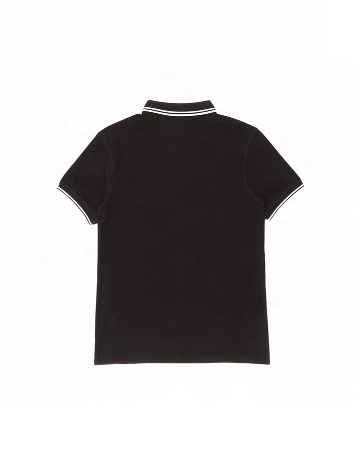 Polo da uomo Fred Perry in cotone nero medio