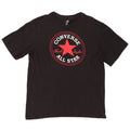 T-shirt grafica Converse da uomo Chuck Taylor, media, nera