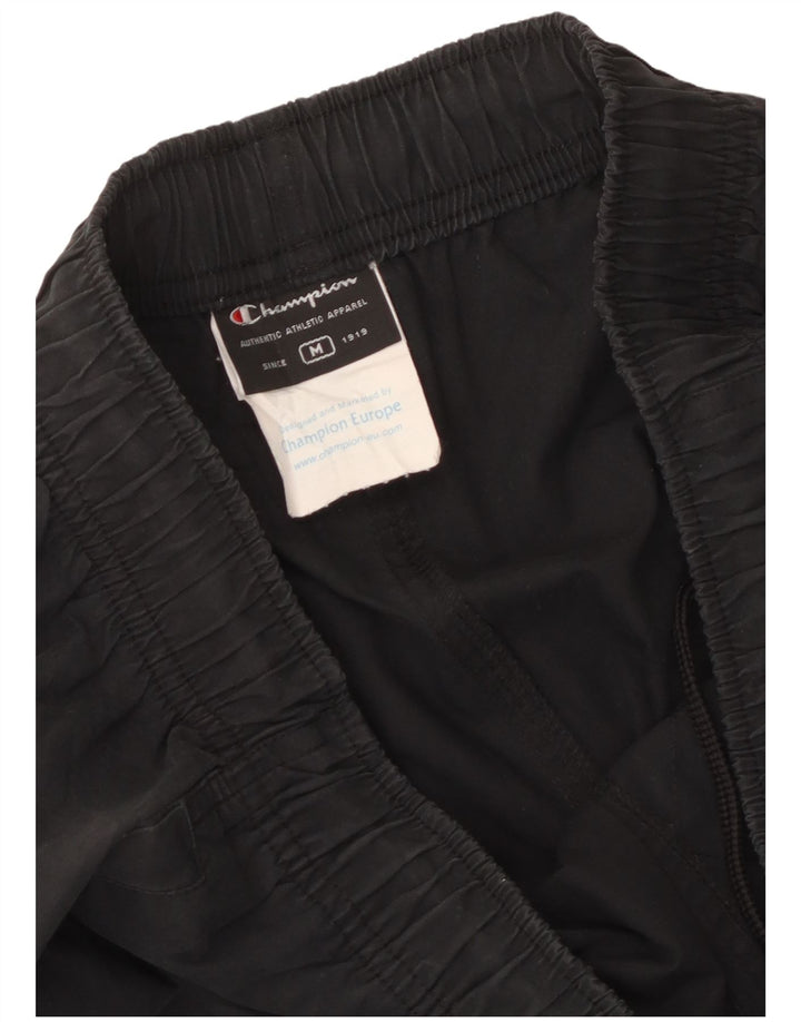 Pantaloni da tuta da uomo Champion Joggers medio cotone nero