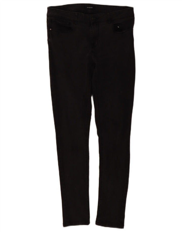 Jeans skinny da donna Marks & Spencer UK 12 medi W32 L30 neri
