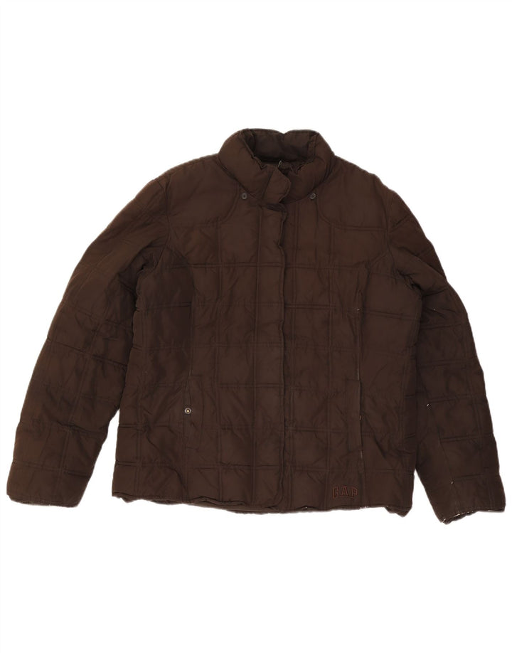 Giacca imbottita da donna Gap UK 16 grande marrone