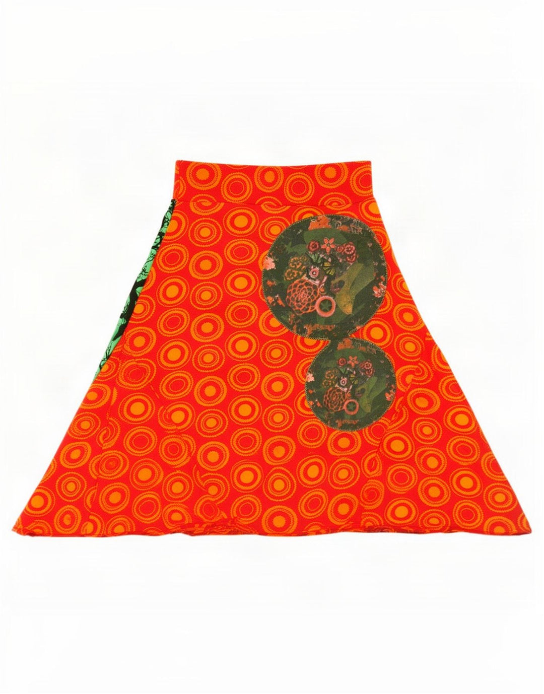 Desigual Gonna a trapezio da donna con motivo astratto medio W26 multicolore